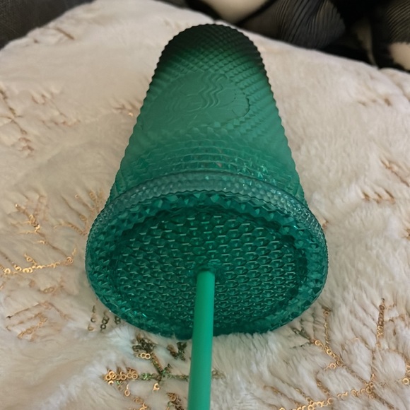 Starbucks Blue Teal Gradient Studded Tumbler 16oz - Picture 7 of 7